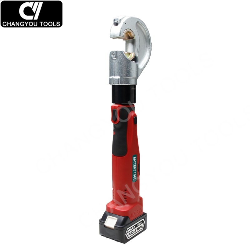 Power Tools Professional - CHANGYOU ES-400 18V Battery-Powered Hydraulic Crimping