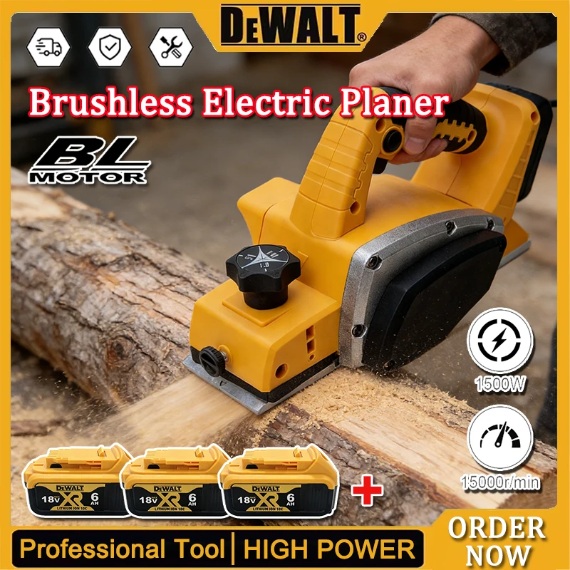 DeWALT Brushless Electric Plan - Planer Handheld Electric recension och pris