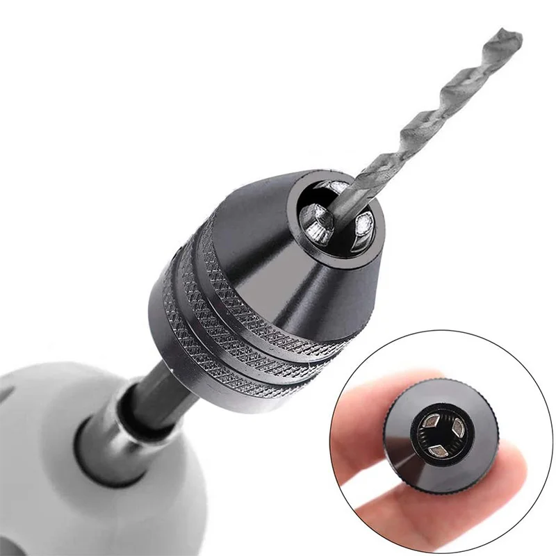 Mini Keyless Drill Chuck 0.3-8 - Power Xchange Tools recension och pris