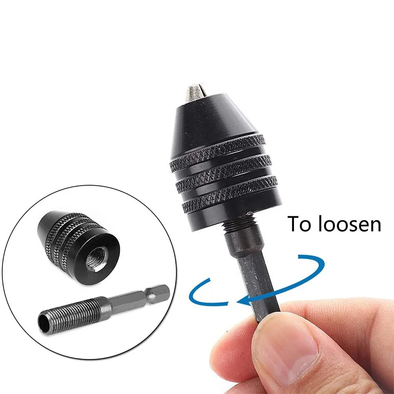 Mini Keyless Drill Chuck 0.3-8 - Power Xchange Tools recension och pris