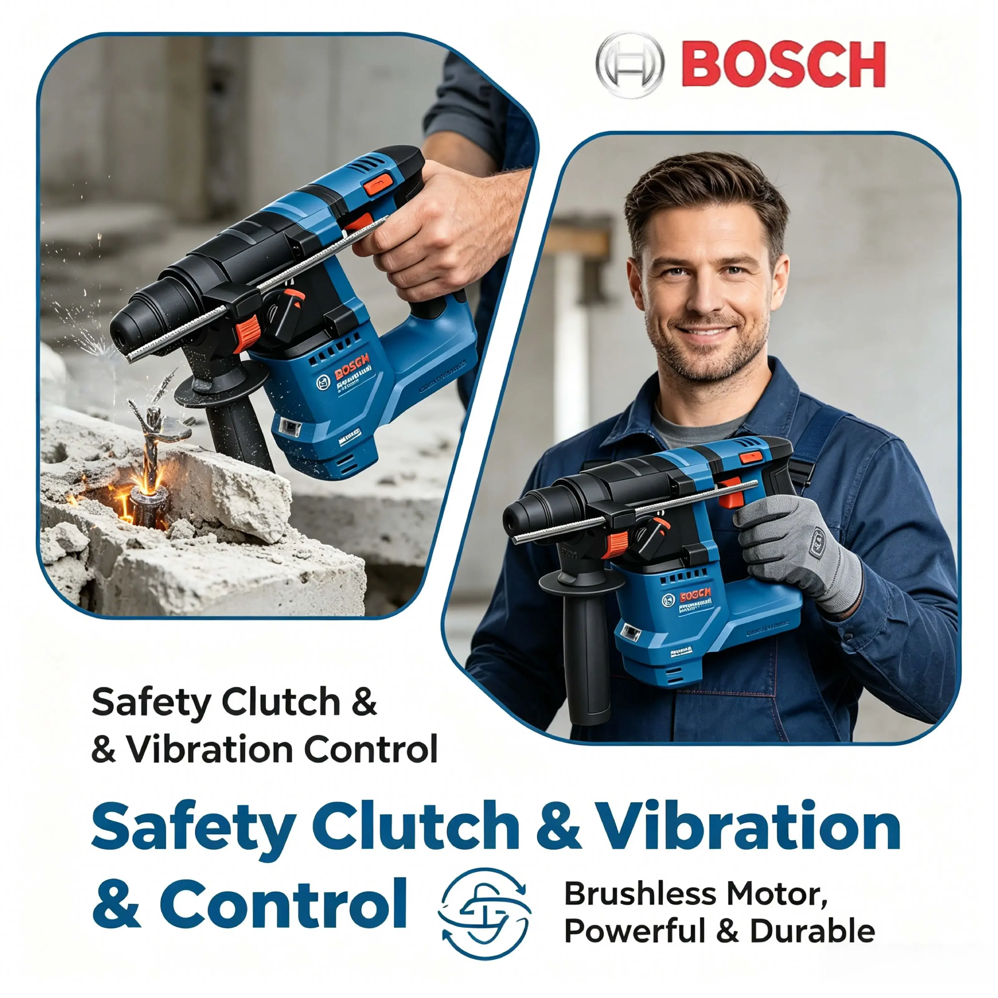 Bosch GBH 18V-18 18V Brushless - Power Tools Professional recension och pris